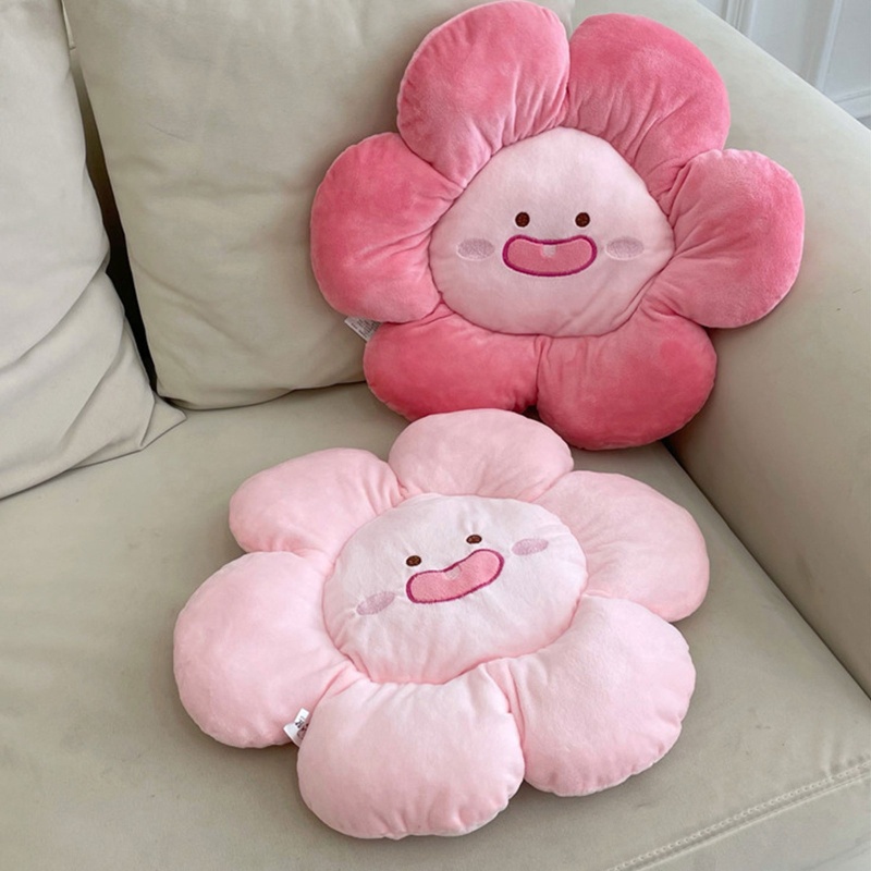 Gối Nhồi Bông Mềm Mại Hình Bông Hoa Dễ Thương 45cm Trang Trí Nhà Cửa