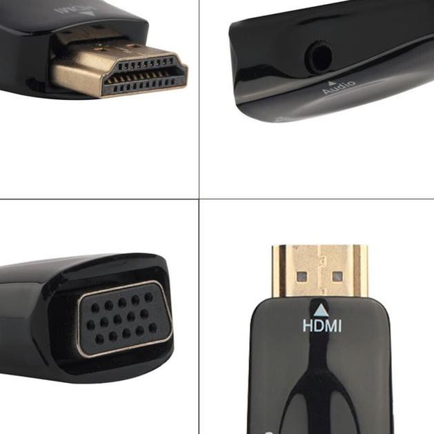 Bộ Chuyển Đổi Hdmi Sang Vga Full Hd 1080p (màu Trắng Và Đen) Chất Lượng Cao | BigBuy360 - bigbuy360.vn