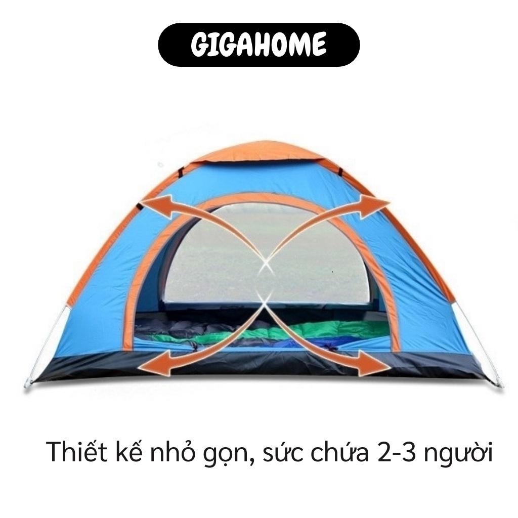 Lều Cắm Trại GIGAHOME Lều Du Lịch Tự Bung 2GIGAHOME3 Người Chống Tia UV, Dễ Dàng Đem Theo 10442
