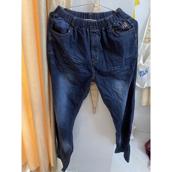 Quần jeans lưng thun vintage 2hand