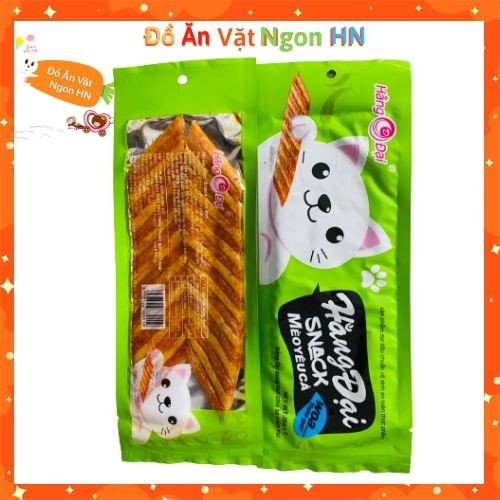 Que cay snack mèo yêu cá hằng đại 10 gói đồ ăn vặt cổng trường giá rẻ