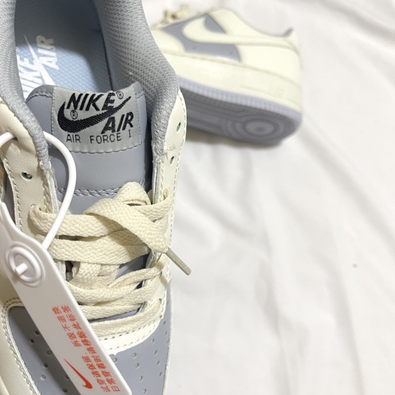 Giày AF1 vải kem canvas cao cấp⚡️FREESHIP ⚡️, giày air force 1 kem be da trơn mới