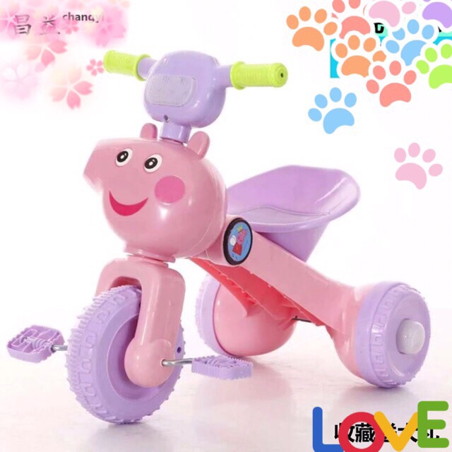 XE ĐẠP BA 3 BÁNH CÚT KÍT CHO 1-4T PHÁT SÁNG GẤP GỌN