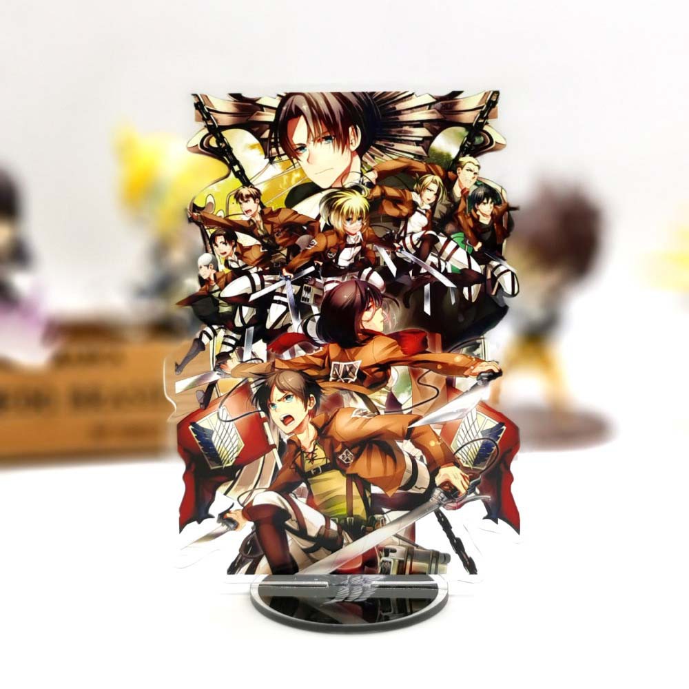 Mô Hình Nhân Vật Phim Attack On Titan Bằng Pvc