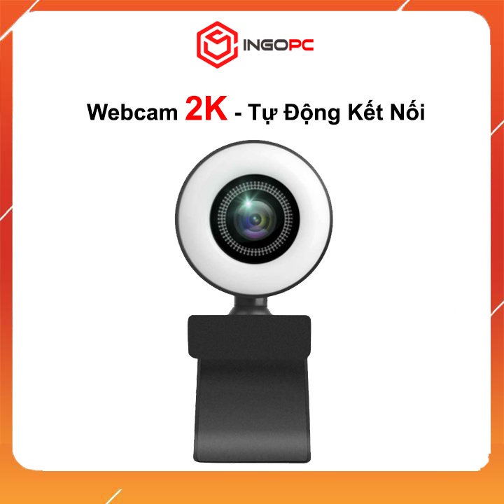 Webcam Máy Tính Có Mic Full HD 2K Cao Cấp, Camera Học Online, Livestream Chính Hãng Giá Rẻ - Shop Ingo PC | BigBuy360 - bigbuy360.vn