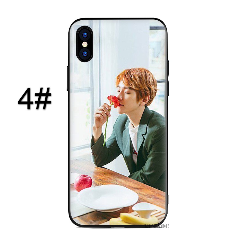 Ốp điện thoại mềm in hình ca sĩ Baekhyun LUA9 cho iPhone XR X Xs Max 7 8 6s 6 Plus 7+ 8+ 5 5s SE 2020