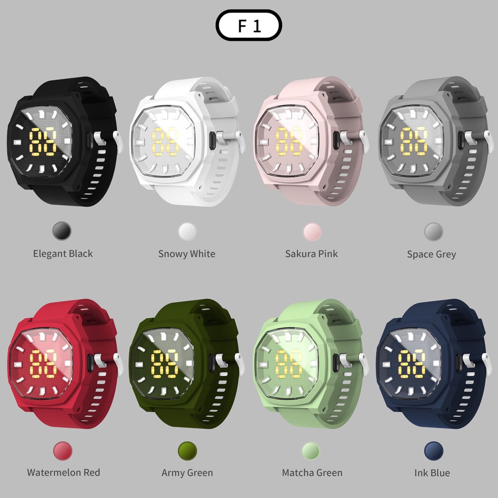 Đồng hồ nam nữ Sport Watch điện tử led phong cách thể thao năng động, cá tính Yon Shop