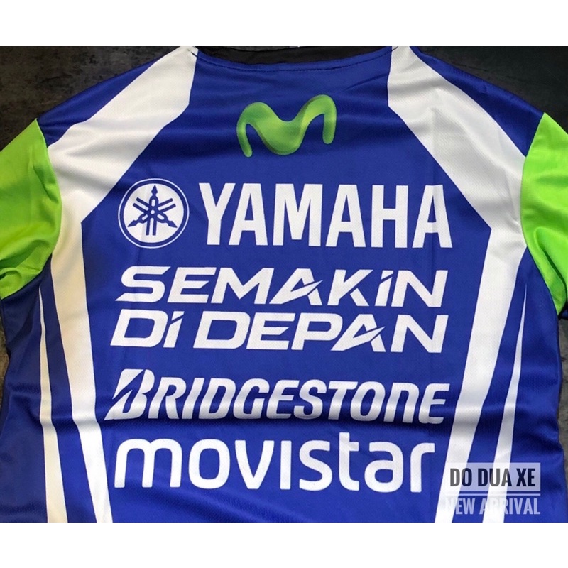 Áo thun đua xe tay dài Yamaha