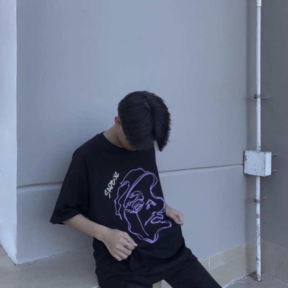 [ Ảnh Thật ] Áo thun Sadboiz sad story - Áo thun unisex nam nữ form rộng oversize chất liệu Cotton | BigBuy360 - bigbuy360.vn