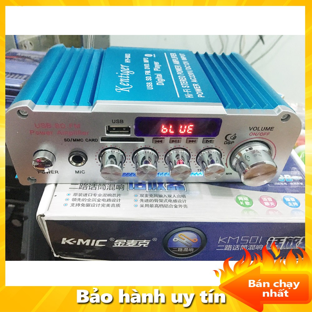 ✔️Amly mini Karaoke Kentiger HY 803, âm ly chơi nhạc âm thanh cực đỉnh, hàng nhập khẩu  - Freeship - BẢO HÀNH UY TÍN