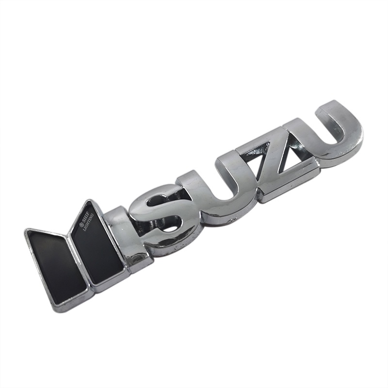 1 Miếng Dán Logo Bằng Crom ISUZU Trang Trí Xe Hơi