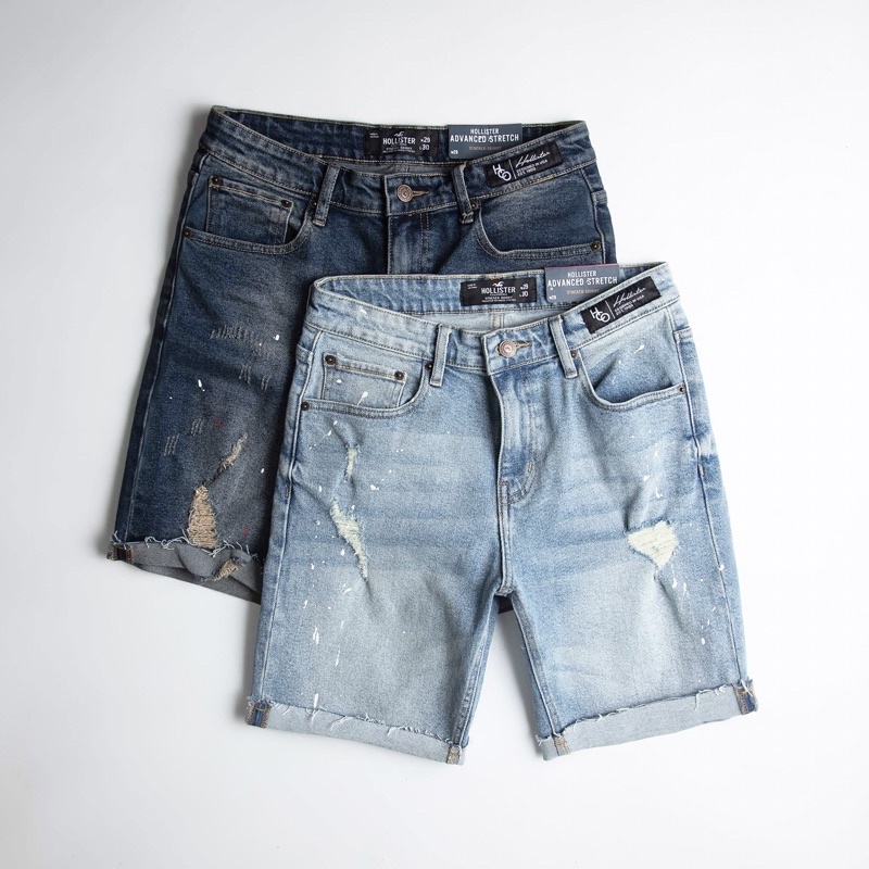 Quần Short Jean Hollister Cá Tính, Mát Mẻ, Chất Chơi