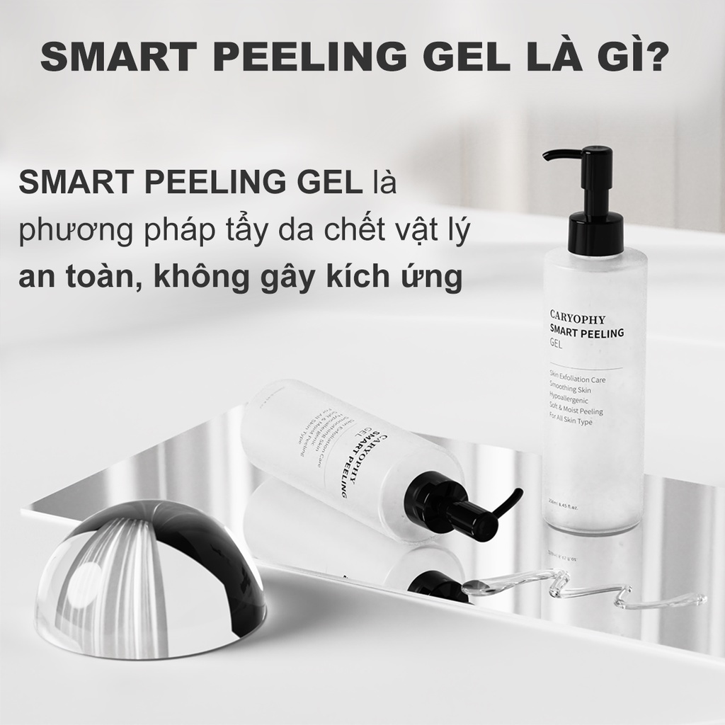 Gel tẩy tế bào chết ngăn ngừa mụn thâm Caryophy Smart Peeling Gel 250ml