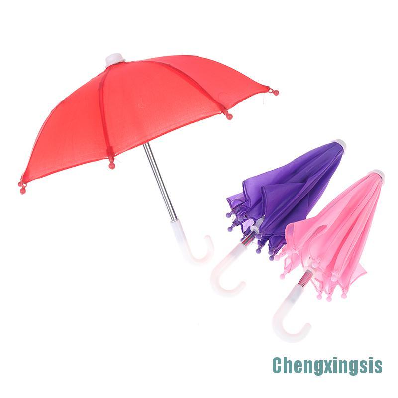 [Chengxingsis]New Style Mini Umbrella Rain Gear For 18 Inch American baby Doll Accessory
