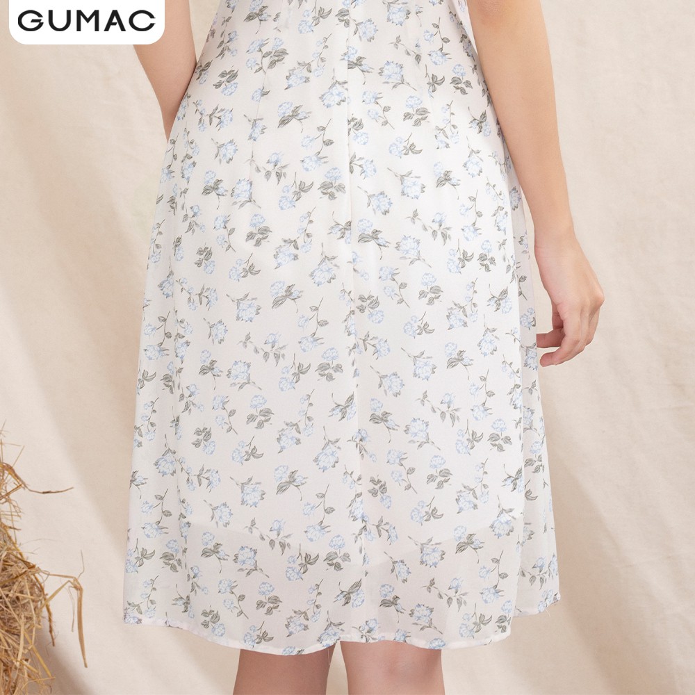[Mã WAGU12 giảm 20% tối đa 50k đơn 150k] Đầm cổ tàu tay loe DA10130 GUMAC | BigBuy360 - bigbuy360.vn