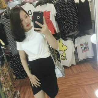 Áo xoắn eo