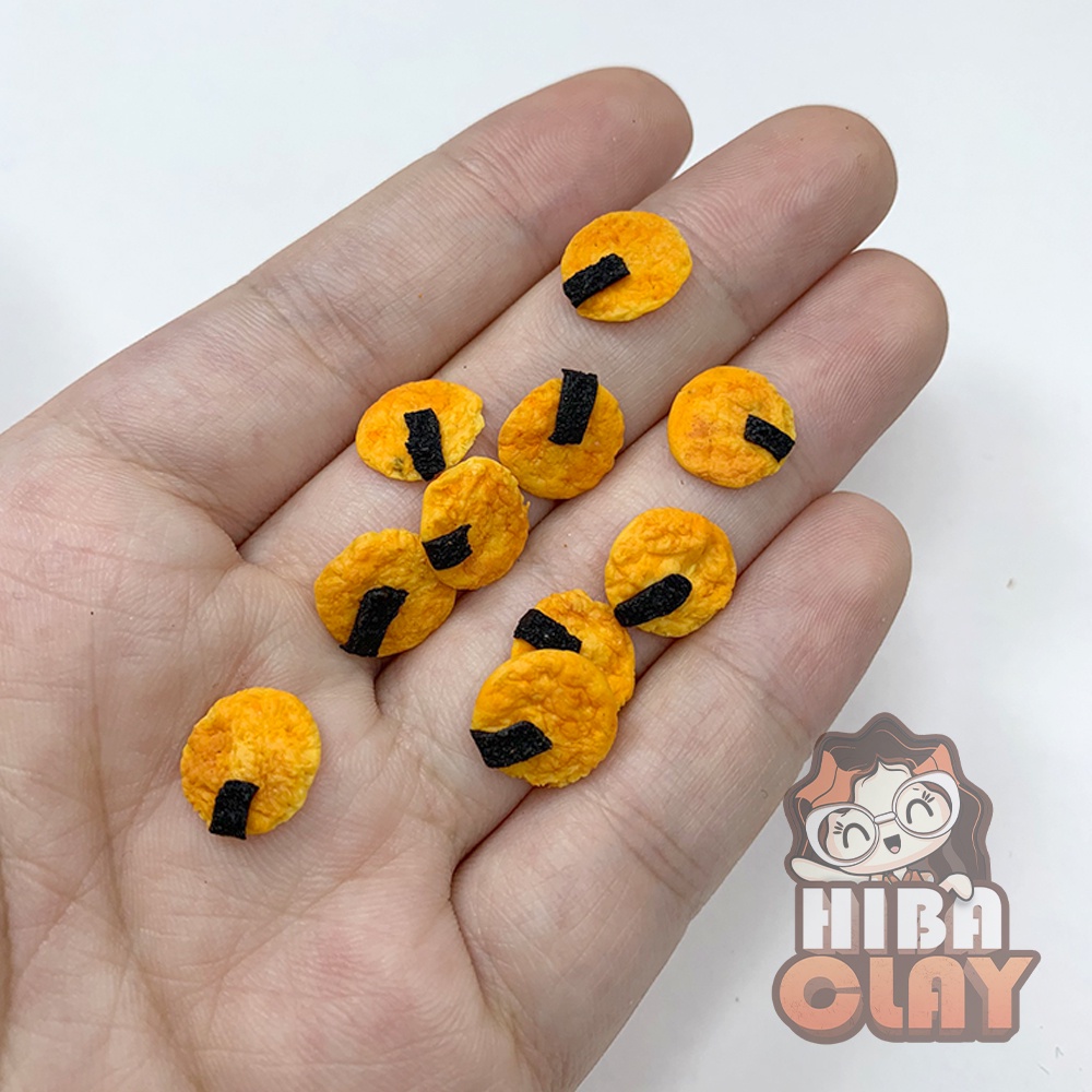 Mô hình Bánh gạo rong biển rau củ, đồ ăn tí hon , đồ ăn mini mô hình cho búp bê DIY