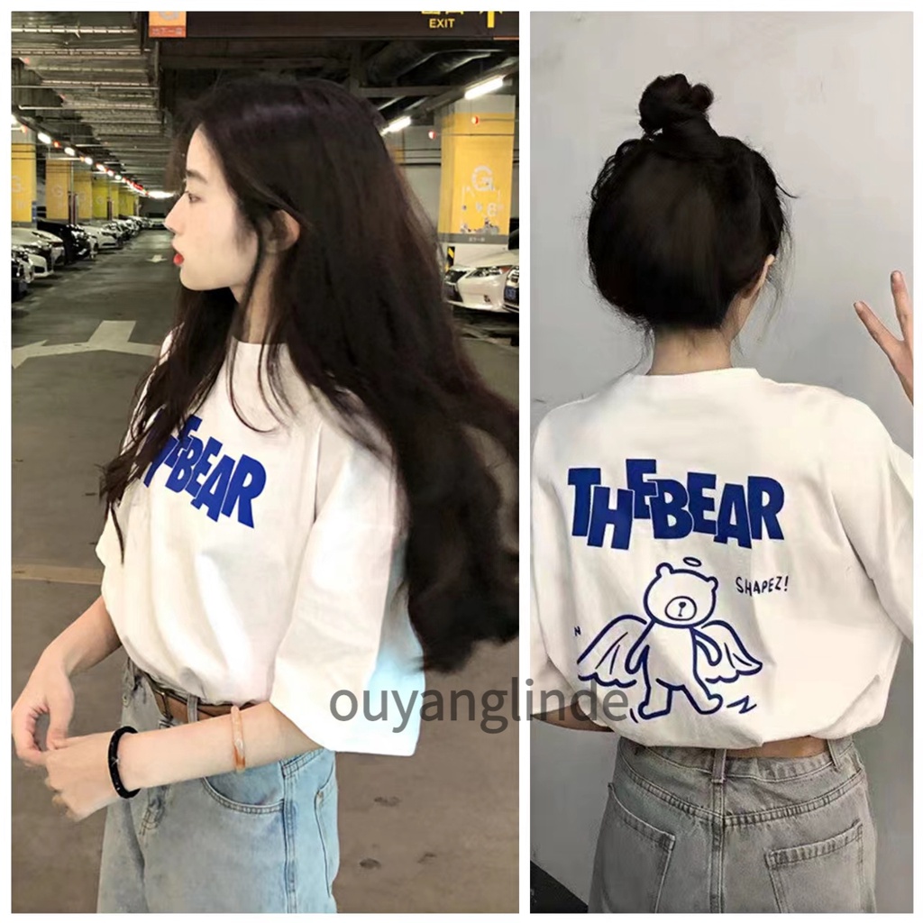 Áo Thun Tay Lỡ 100% cotton 2022 Thời Trang Mới