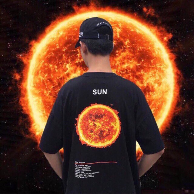 Áo thun SUN cực chất from rộng unisex cao cấp bền màu 1Kenz