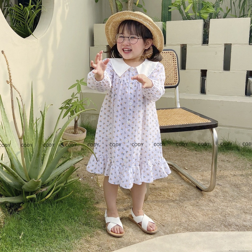 Váy Hàn Quốc hoa nhí V3