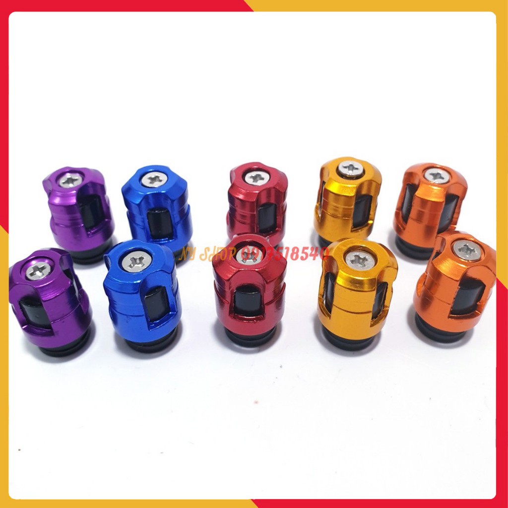🛵 NÚT BỊT CHÂN VAN BIKER GẮN XE MÁY - OTO ( giá 1 cặp) 🛵