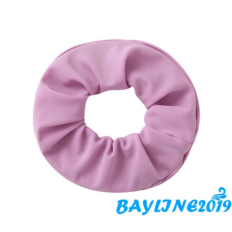 Bộ Đồ Bơi Hai Mảnh Hai Dây Màu Trơn Phối Diềm Xếp Nếp + Quần Lót Che Phủ Đồ Bơi Đi Biển Cho Nữ