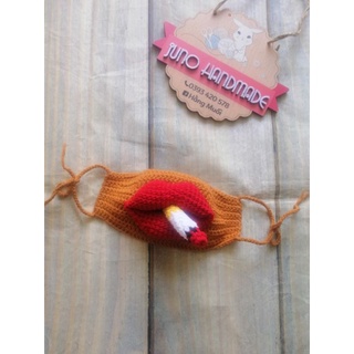 khẩu trang môi handmade
