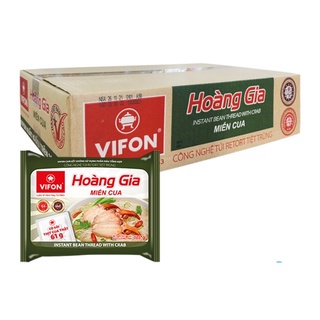 Thùng 18 gói Miến cua Hoàng Gia VIFON - 105 gram/gói