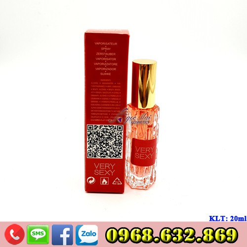 Nước Hoa Mini Nữ Của Pháp Very Sexy Eau De Parfum (20ml)