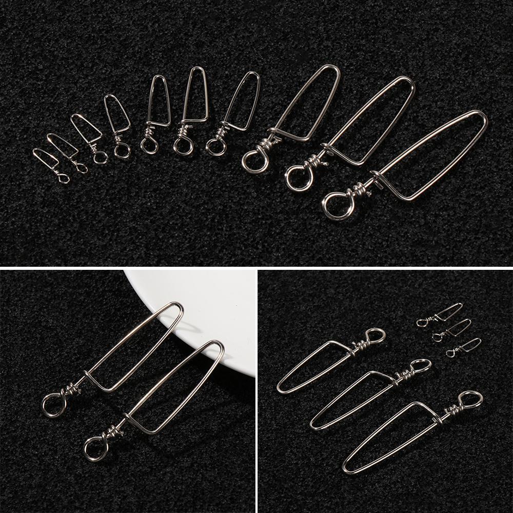 JONYE Khóa Câu Cá Bằng Thép Không Gỉ Size 00 # Đến 8 #