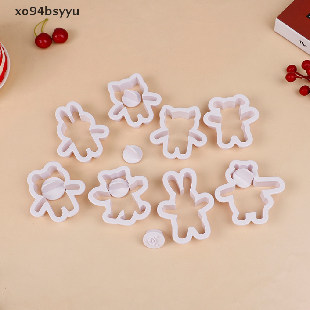 Bộ Khuôn Cắt Bánh Quy Hình Động Vật Hoạt Hình Đáng Yêu Xo94Bsyu