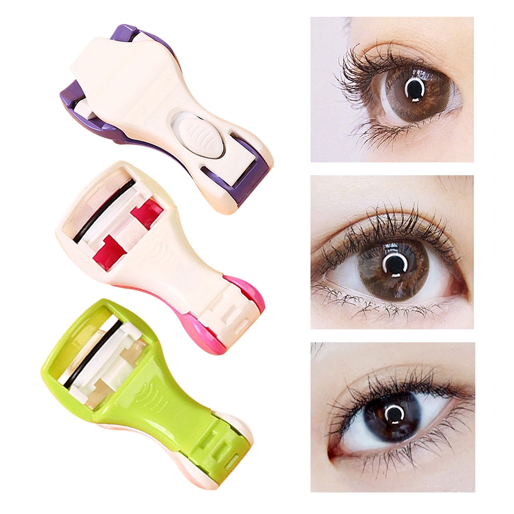 【gjsyr.vn】1PCS Random Color Plastic Eyelash Curler