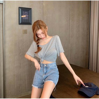 Quần short jeans nữ GR00041