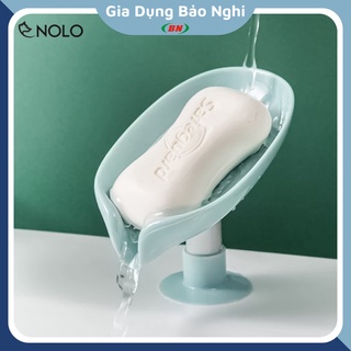 Khay Đựng Xà Phòng Để Bàn Hình Chiếc Lá Đứng Nghiêng Chất Liệu Nhựa ABS Nhỏ Gọn Tiện Lợi