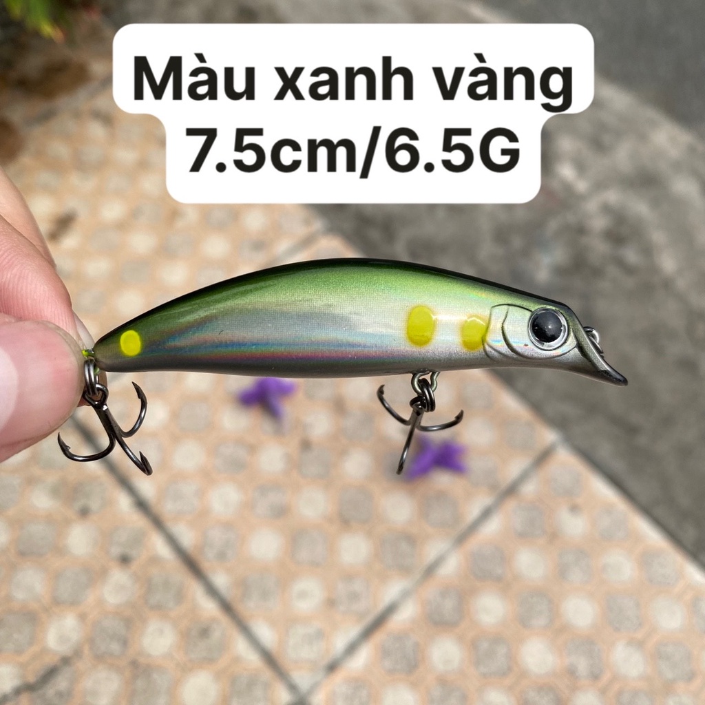 [SIÊU NHẠY] Mồi cá giả Doom 95mm/75mm/70mm ,chuyên câu cá chẽm, cá hồng, cá nhồng, cá vược, cá chéc, cá măng.