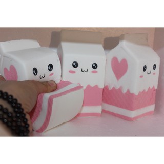 Squishy hộp sữa vuông 12CM
