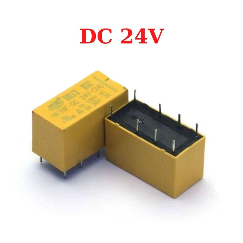 Rơ le Relay HUIKE HK19F DC 5V 12V 24V SHG 2A  8 chân