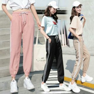 Sẵn sz M và sz XXL] - QUẦN JOGGER THỂ THAO NỮ