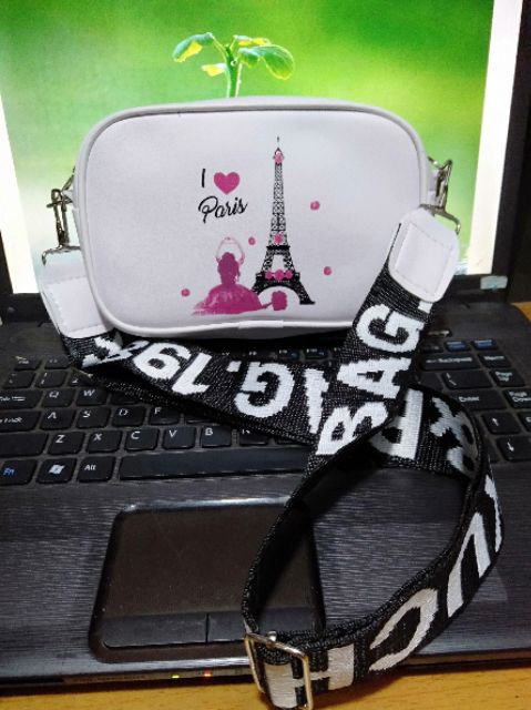 TÚI DA ĐEO CHÉO_ I &lt;3 Paris