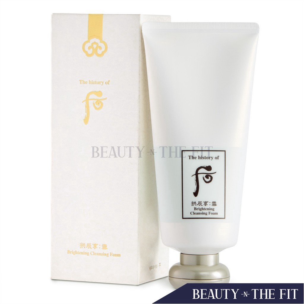 Hang Má»i Vá» Sá»¯a Rá»­a Máº·t Táº¡o Bá»t Giup Lam Tráº¯ng Da Hiá»u The History Of Whoo Gongjinhyang Seol 180ml Shopee Viá»t Nam