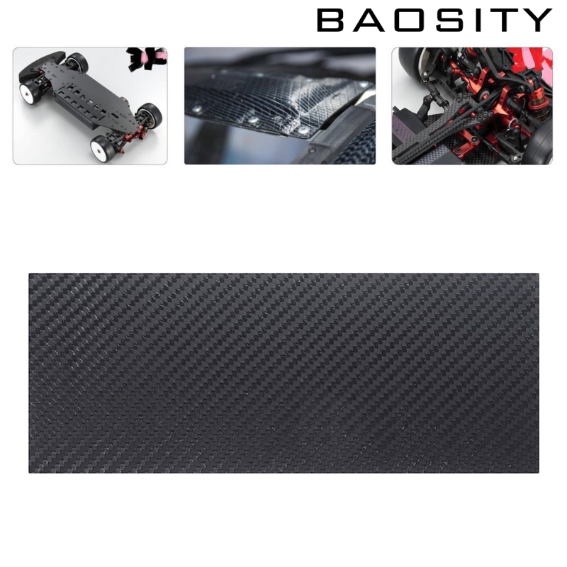 Tấm sợi carbon 250x100mm cứng 3k cho máy bay điều khiển từ xa