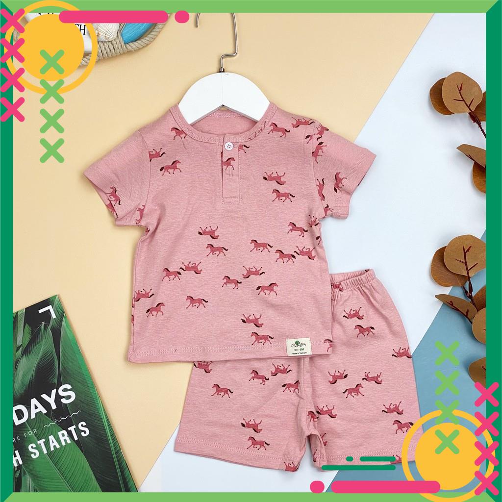 Hàng Hè: Bộ Sơ Sinh 2 Cúc BSSBTBG05 Thương Hiệu Litibaby size 6M -36M, dành cho bạn từ 6 đến 14kg