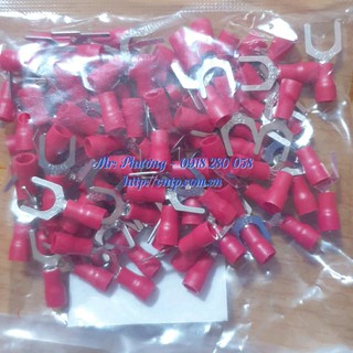 Cos chỉa SV - Cos SV: 1.25-3, 1.25-4, 1.25-5 Và 1.25-6:  - LOẠI 1 DÀY: Bịch 100 cái - MÀU ĐỎ