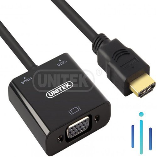 Cáp UNITEK chuyển HDMI sang VGA Y-6355