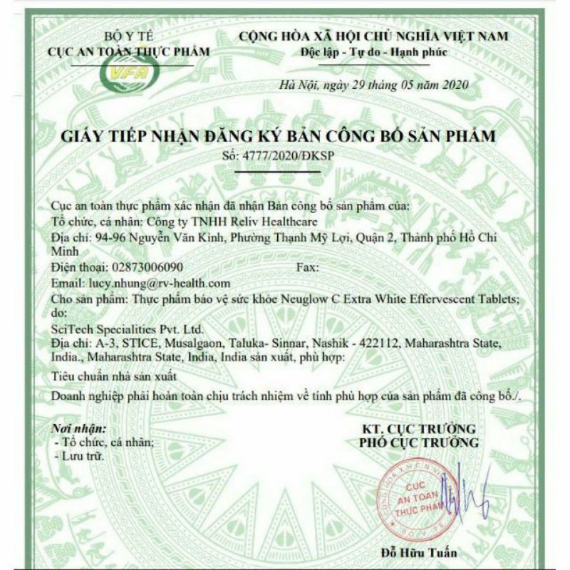 Neuglow c-Viên sủi trắng da [chính hãng]Mua 2 tặng 1+1h facia+1 thẻ đt 50k | Thế Giới Skin Care