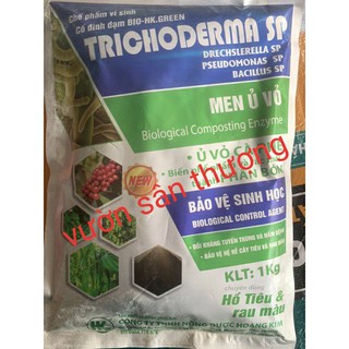 1kg Chế Phẩm Sinh Học Trichoderma sp. Cố Định Đạm, Chế Biến Phế Phẩm Thành Phân Bón, Đối Kháng Tuyến Trùng, Nấm Bệnh