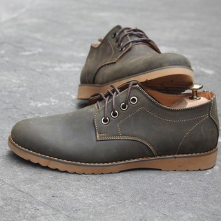 Giày da nam cao cấp men096 nâu sáp