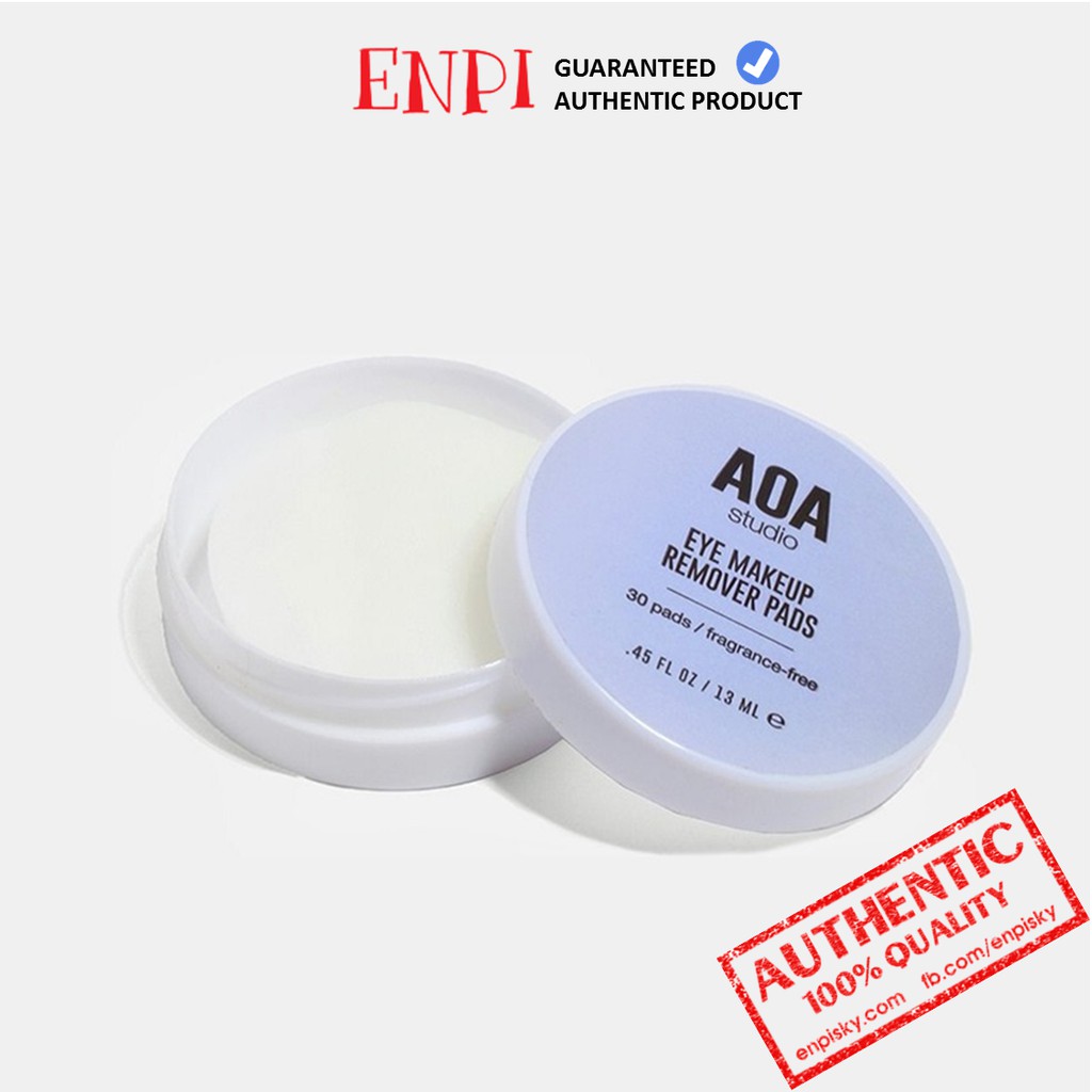 Pad tẩy trang mắt AOA Eye Makeup Remover Pads