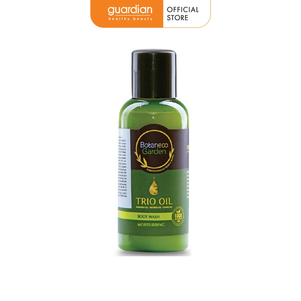 Sữa tắm Botaneco Garden Trio Oil dưỡng ẩm 60ml