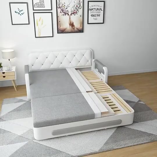 Sofa Giường, Sofa Bed Đa Năng Có Ngăn Chứa Đồ Tiết Kiệm Không Gian (Kích thước 1m28x1m1m9) - M002B | BigBuy360 - bigbuy360.vn